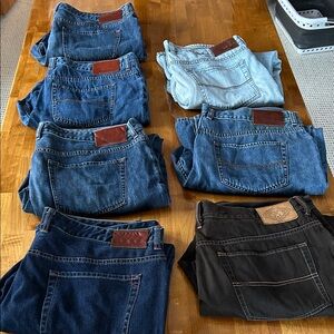 Tommy Bahama Men's Denim and Black Jeans